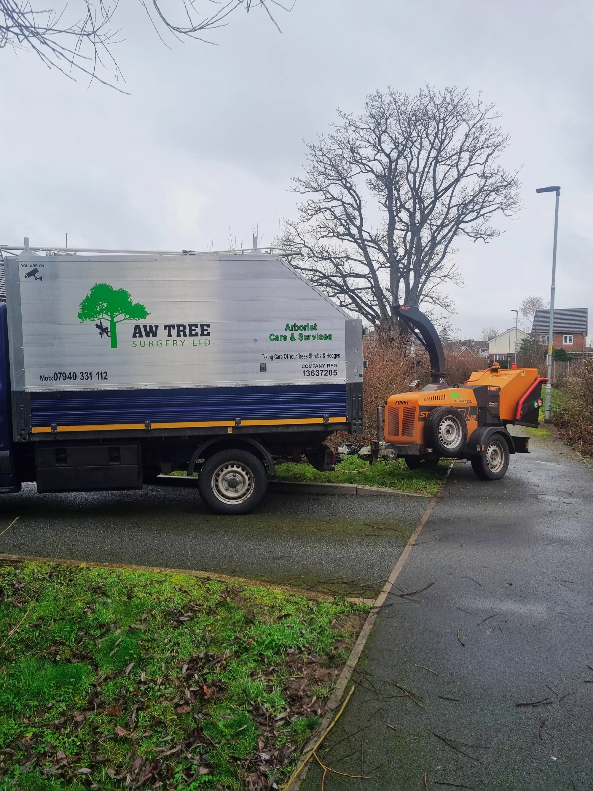 Work by AW Tree Surgery & Garden Care Ltd